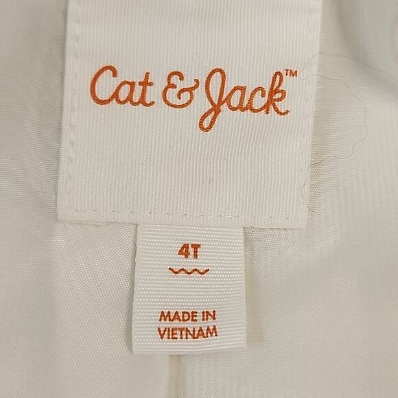 Cat & Jack Soft Open Style Animal Print Vest - Picture 3 of 5